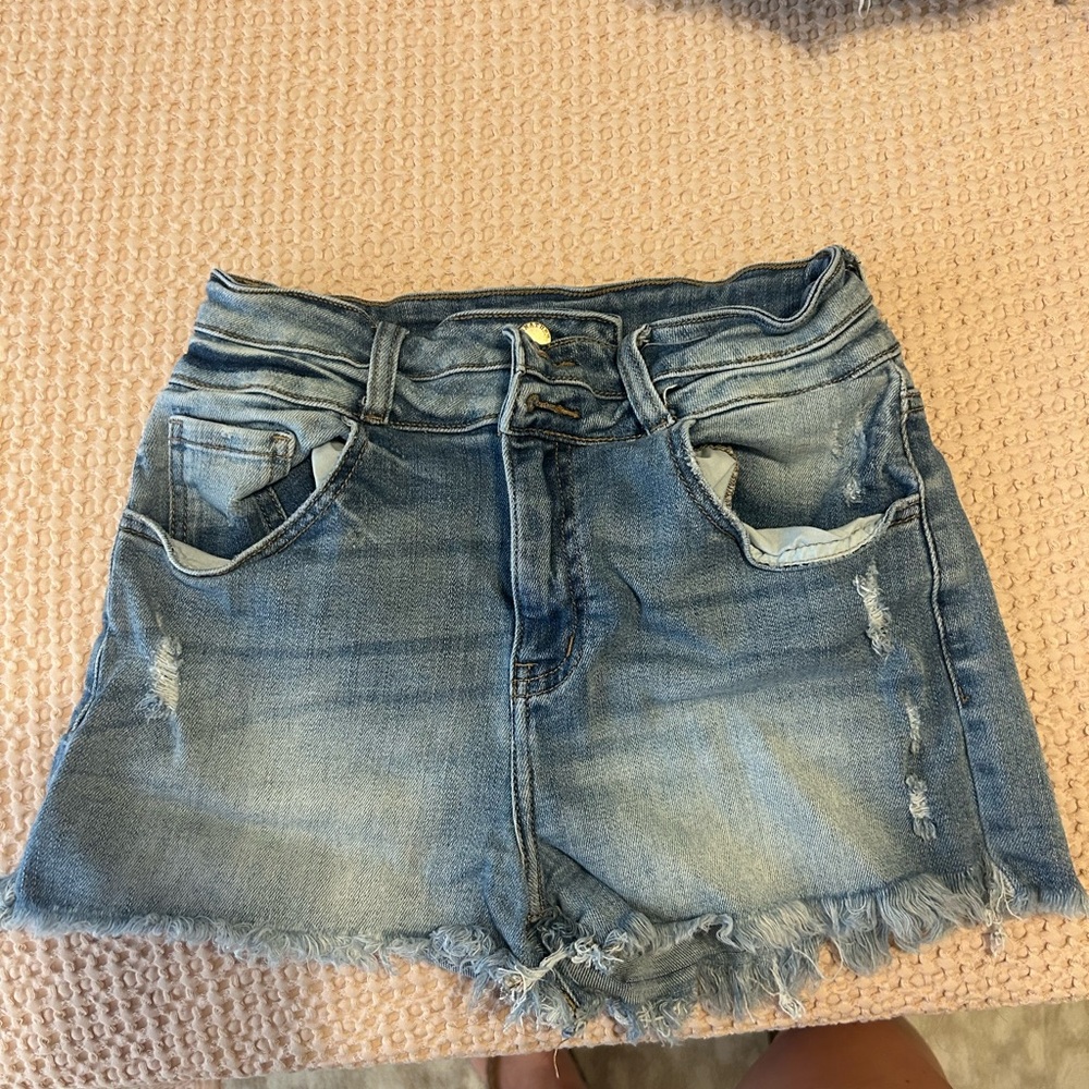 Denim Blue Women's Shorts